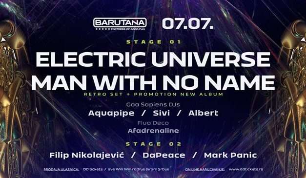 MWNN // ELECTRIC UNIVERSE at BARUTANA