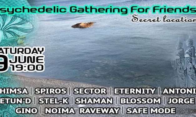 Psychedelic Gathering For Friends Saturday 9 June 2018