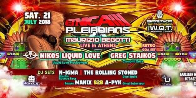 Etnica-Pleiadians in Athens!By Maurizio Begotti!! (21 July)
