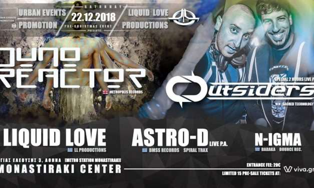 Juno Reactor & Outsiders in Athens