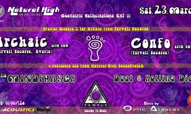 NATURAL HIGH w/ Archaic Live & Confo Live  & Nat Djs