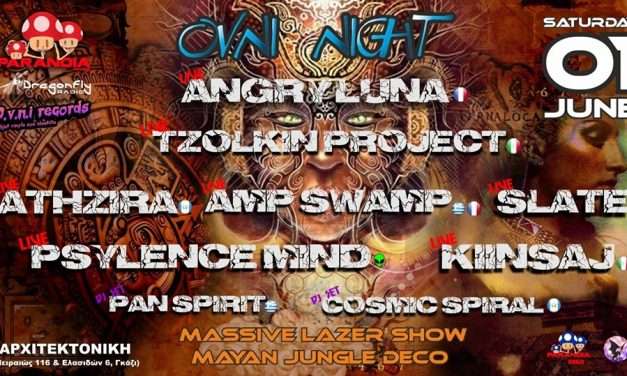 Paranoia Project & Dragonfly radio Presents OVNI Night