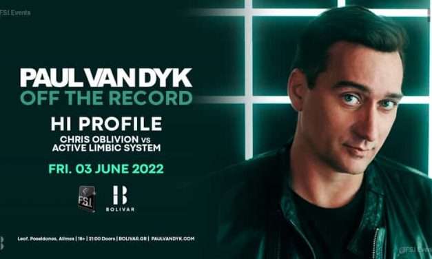 Paul Van Dyk I “Off The Record” World Tour