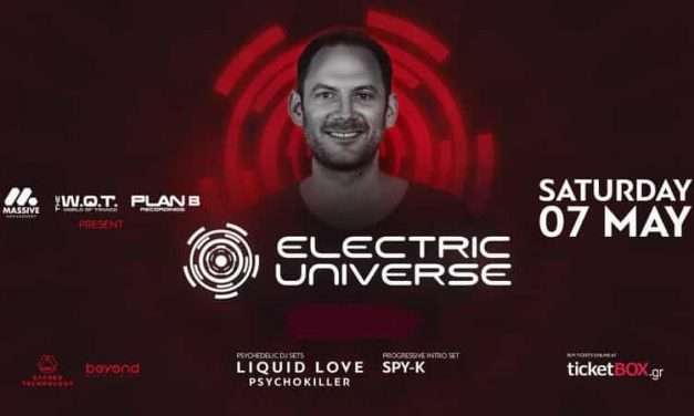 ELECTRIC UNIVERSE /LIVE in Athens