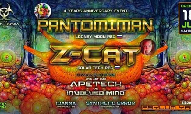 The Freak Family Presents: PANTOMIMAN & Z-CAT 4 Years Anniversary
