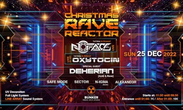 Christmas Rave Reactor Sunday 25 December 2023
