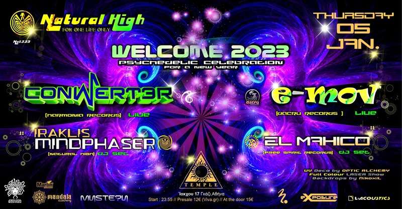 Natural High  Welcome 2023