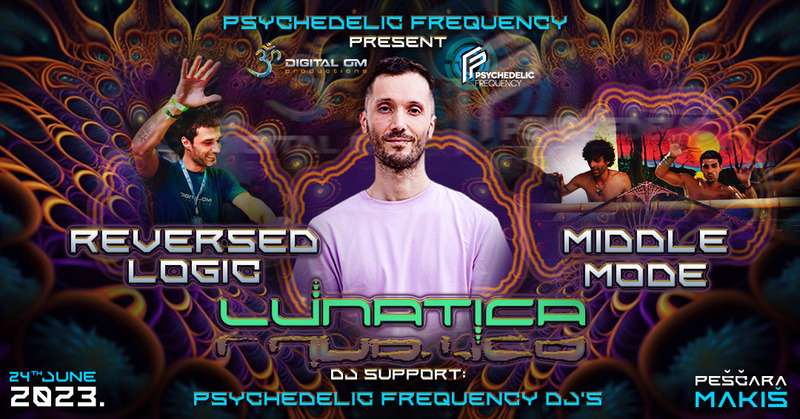 Lunatica – Middle Mode – Reversed Logic live @Belgrade