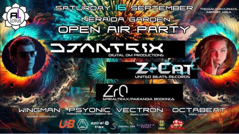 Open Air Party with Djantrix / Z-Cat / Zro