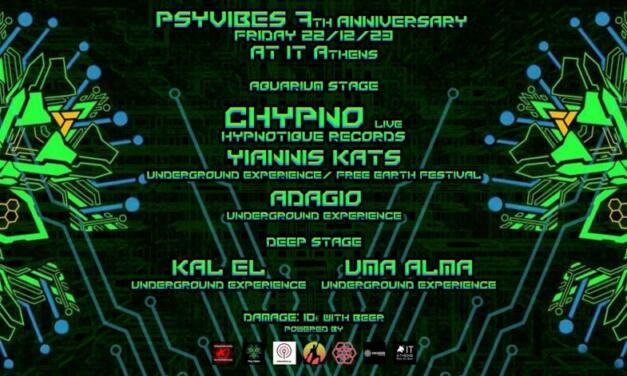PSY VIBES CELEBRATING ITS 7TH YEAR