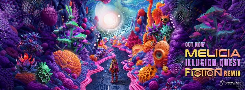 Illusion Quest by Melicia (Fiction Remix) – Psy-Trance Release by Digital Om